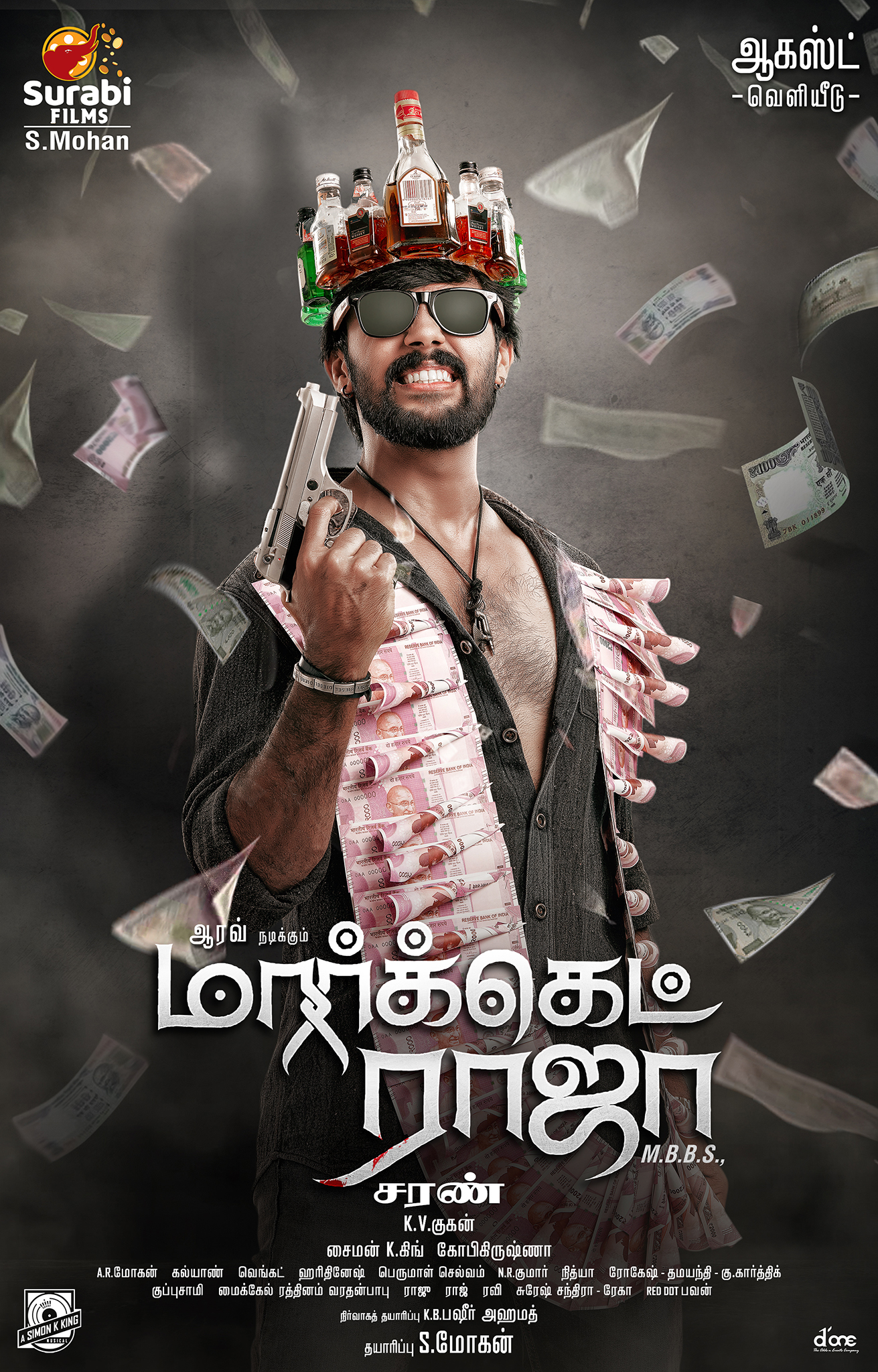 Second look poster of “Market Raja MBBS”