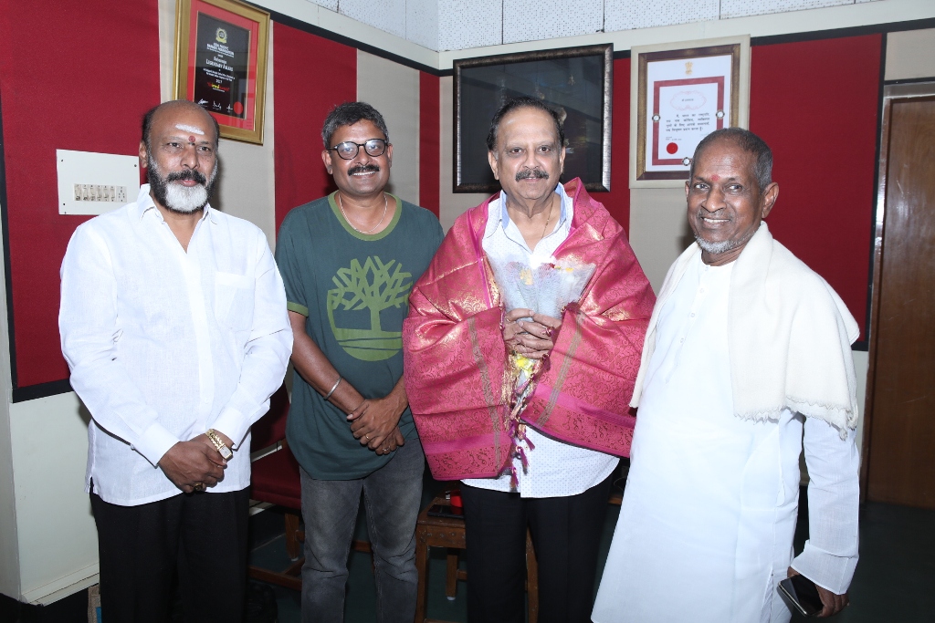 இளையராஜா இசையில் மீண்டும் பாடிய எஸ்.பி.பி!