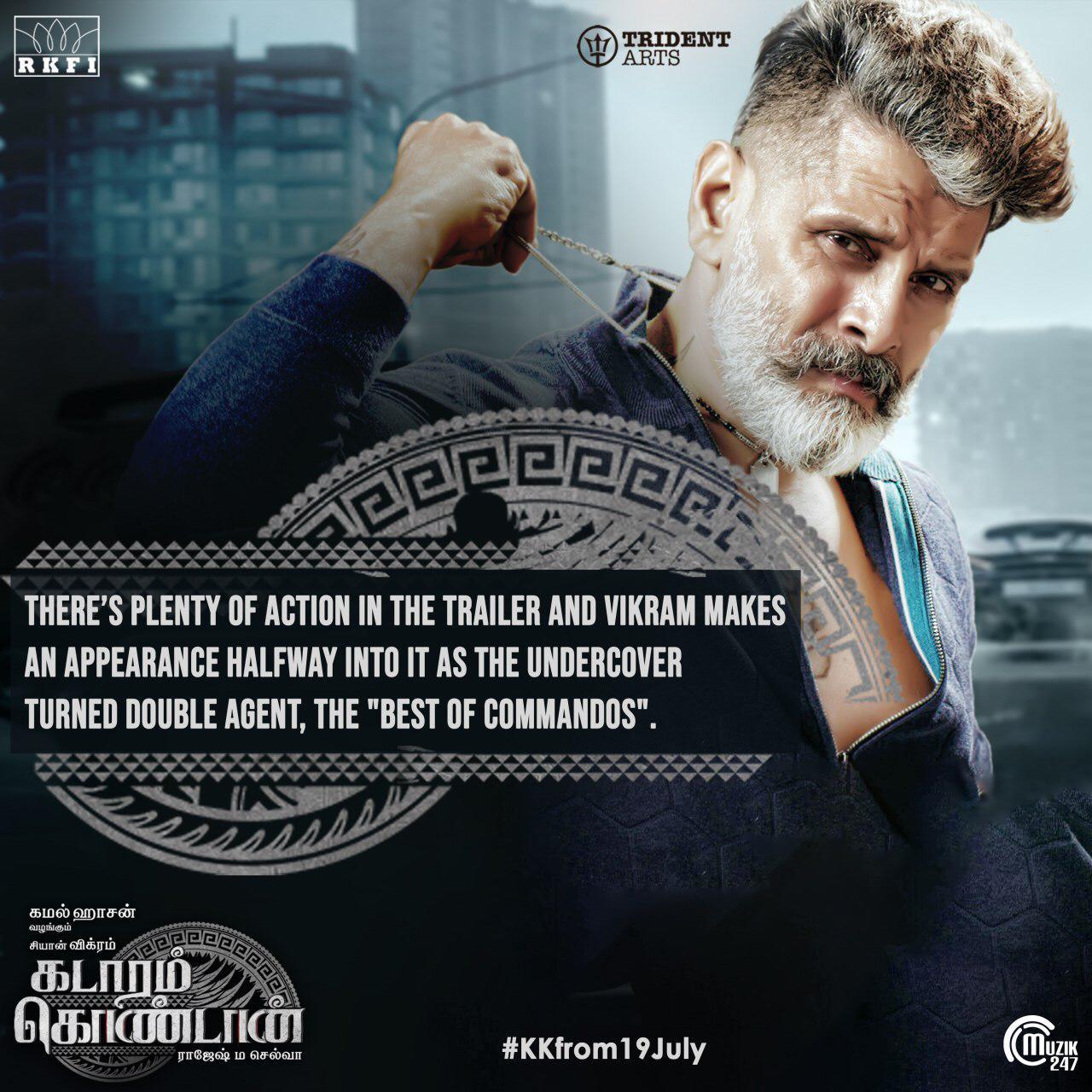 Kadaram Kondan Releasing Worldwide on July 19