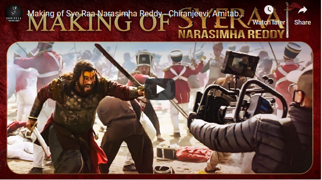 Making of Sye Raa Narasimha Reddy