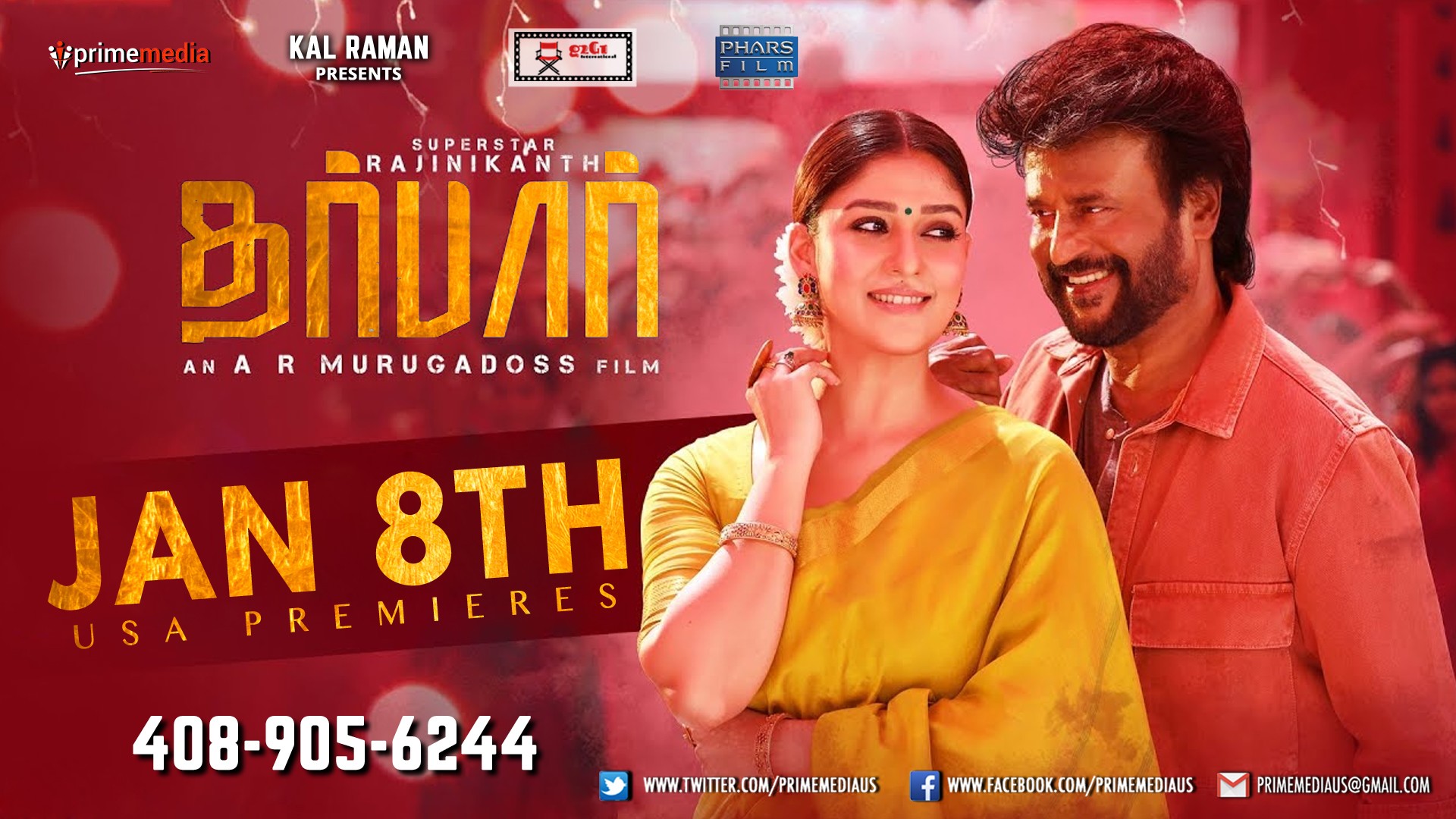 அமெரிக்காவில் ‘தர்பார்’ பிரிமீயர் ஷோ!