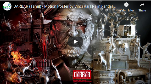 DARBAR – Motion Poster
