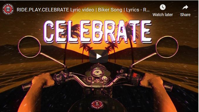 RIDE.PLAY.CELEBRATE Lyric video