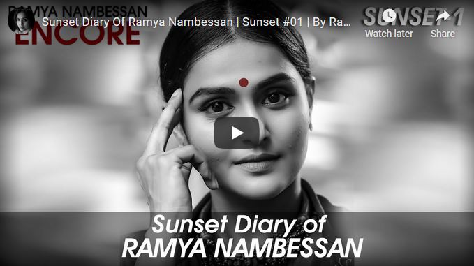 Sunset Diary Of Ramya Nambessan | Sunset #01