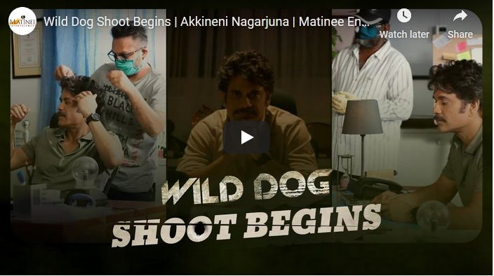 Wild Dog Shoot Begins