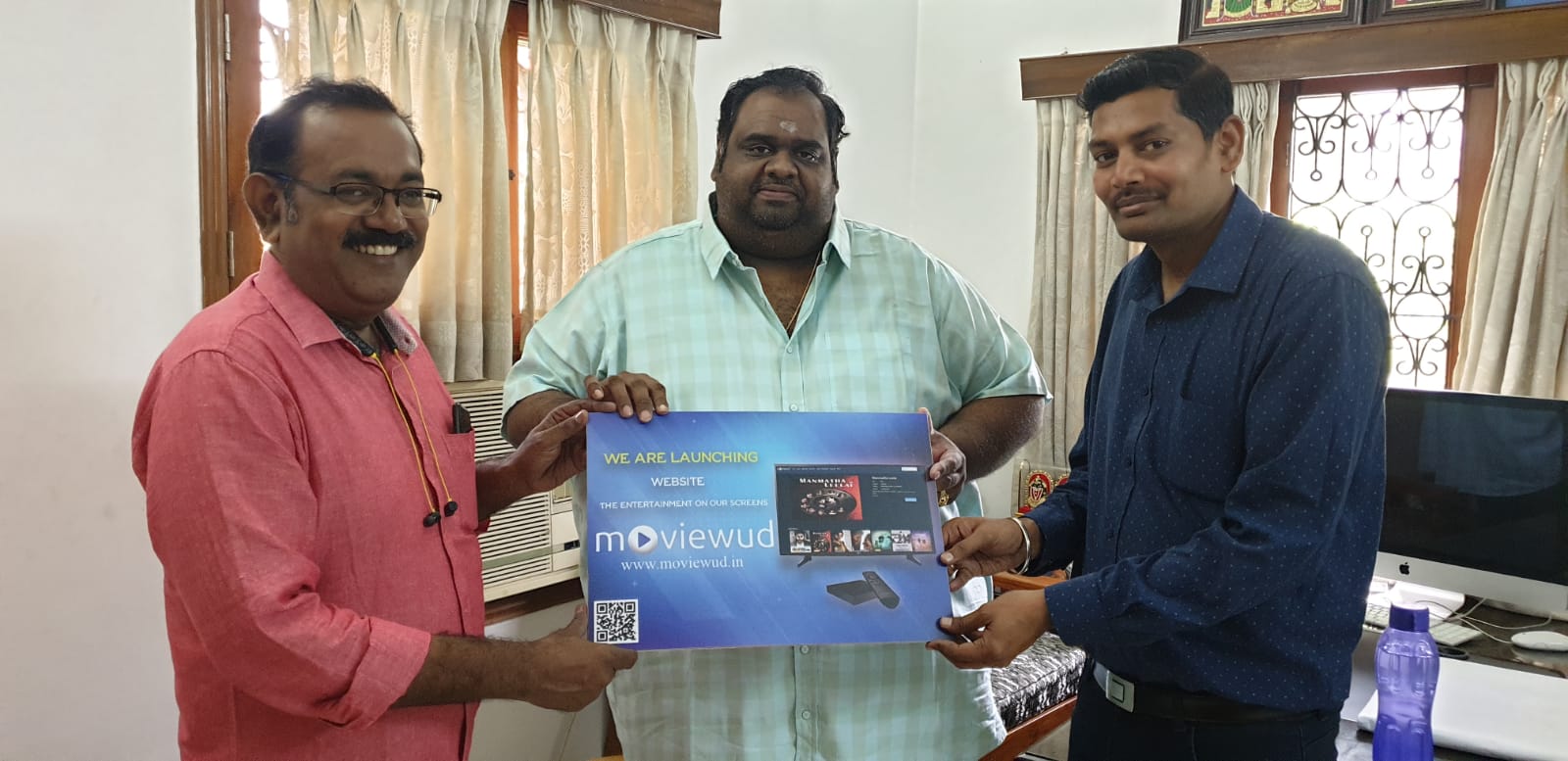 இயக்குனர் சேரன் தொடங்கி வைத்த “MOVIEWUD” மூவி ஆப்..!
