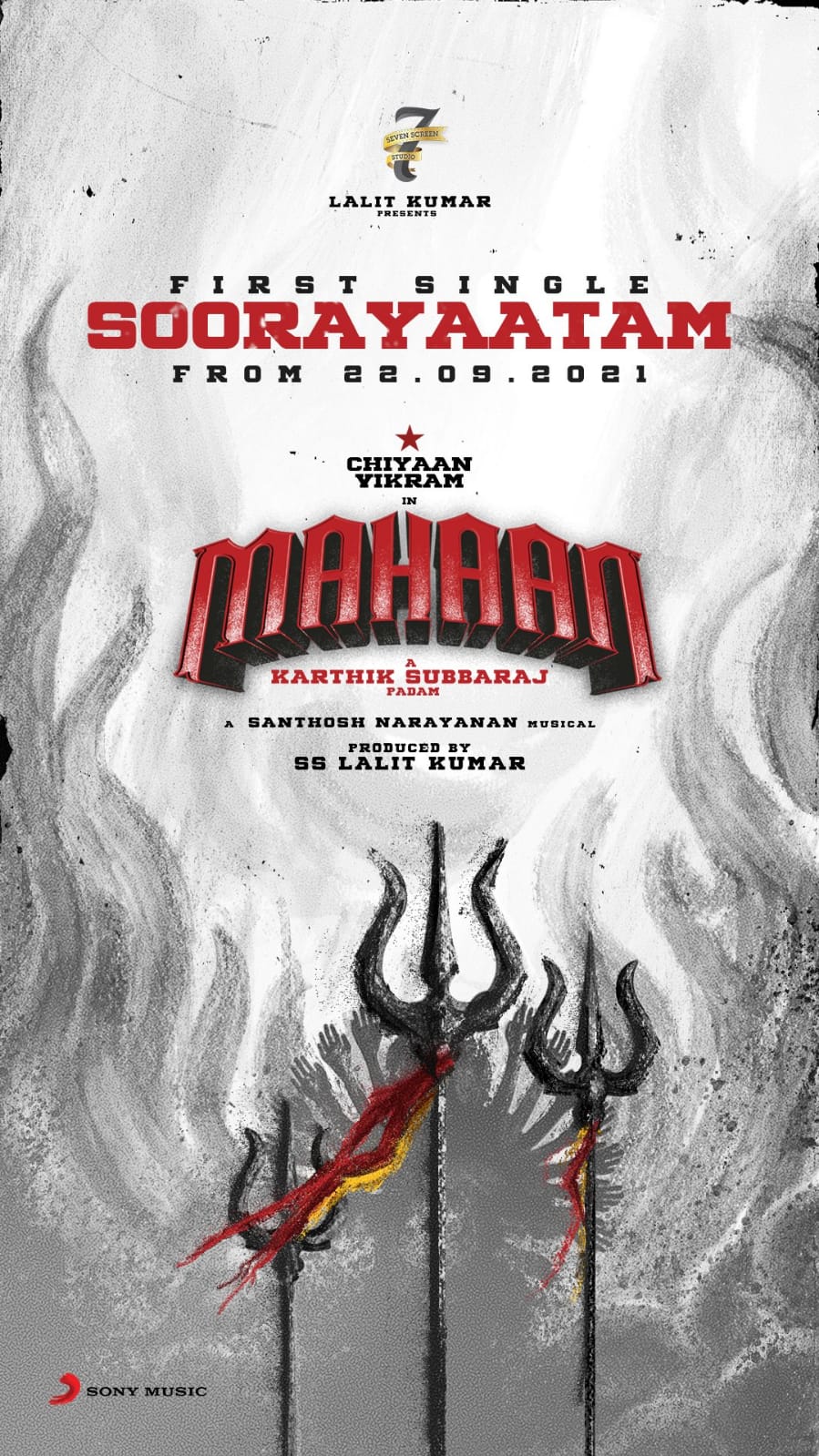 ‘Mahaan’ First Single Soorayaatam from 22.09.2021