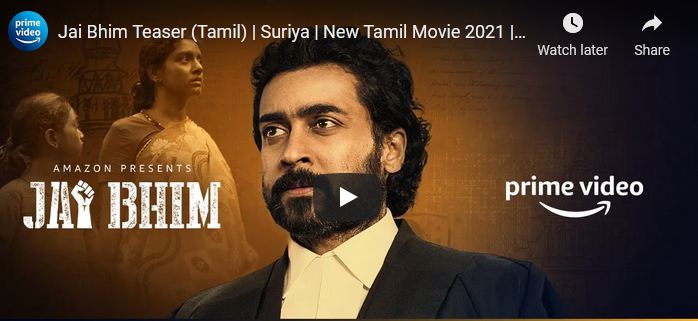 Jai Bhim Teaser (Tamil)