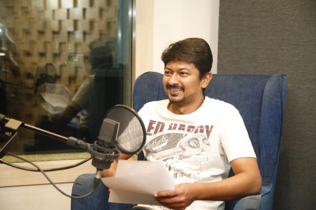 உதயநிதி ஸ்டாலின் நடிக்கும் “நெஞ்சுக்கு நீதி” டப்பிங் பணிகள் துவங்கின!