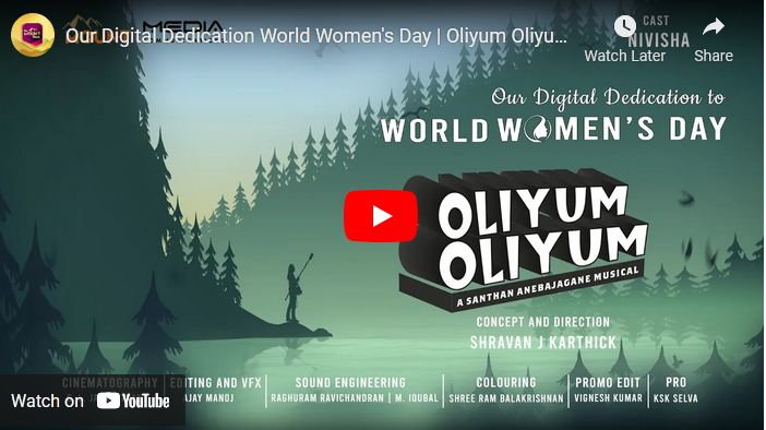 Our Digital Dedication World Women’s Day | Oliyum Oliyum Title Promo