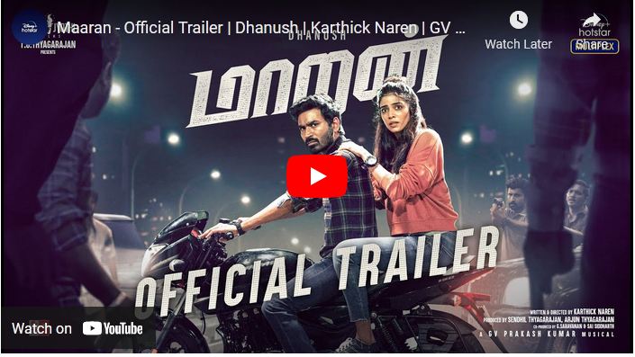 Maaran – Official Trailer