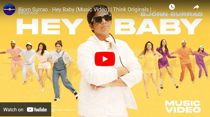 Bjorn Surrao – Hey Baby (Music Video)