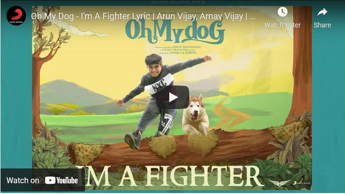 Oh My Dog – I’m A Fighter Lyric