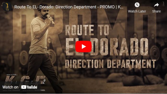 Route To EL- Dorado: Direction Department – PROMO
