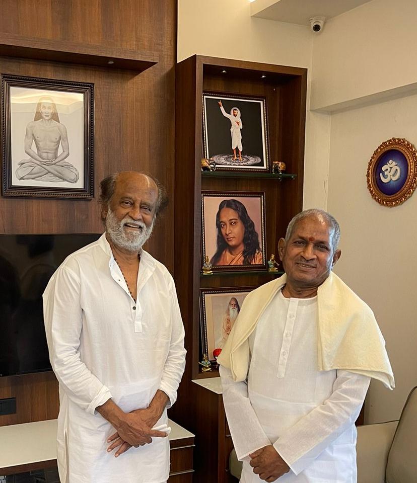 இசைஞானி இளையராஜா ரிகர்சலுக்கு வந்த சூப்பர்ஸ்டார் 