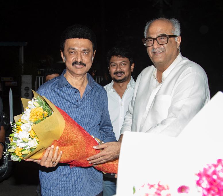“நெஞ்சுக்கு நீதி” படத்தை பார்த்து வாழ்த்திய  முதலமைச்சர் மு.க.ஸ்டாலின்!
