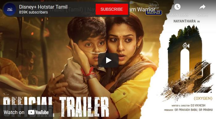 O2 – Official Trailer (Tamil)