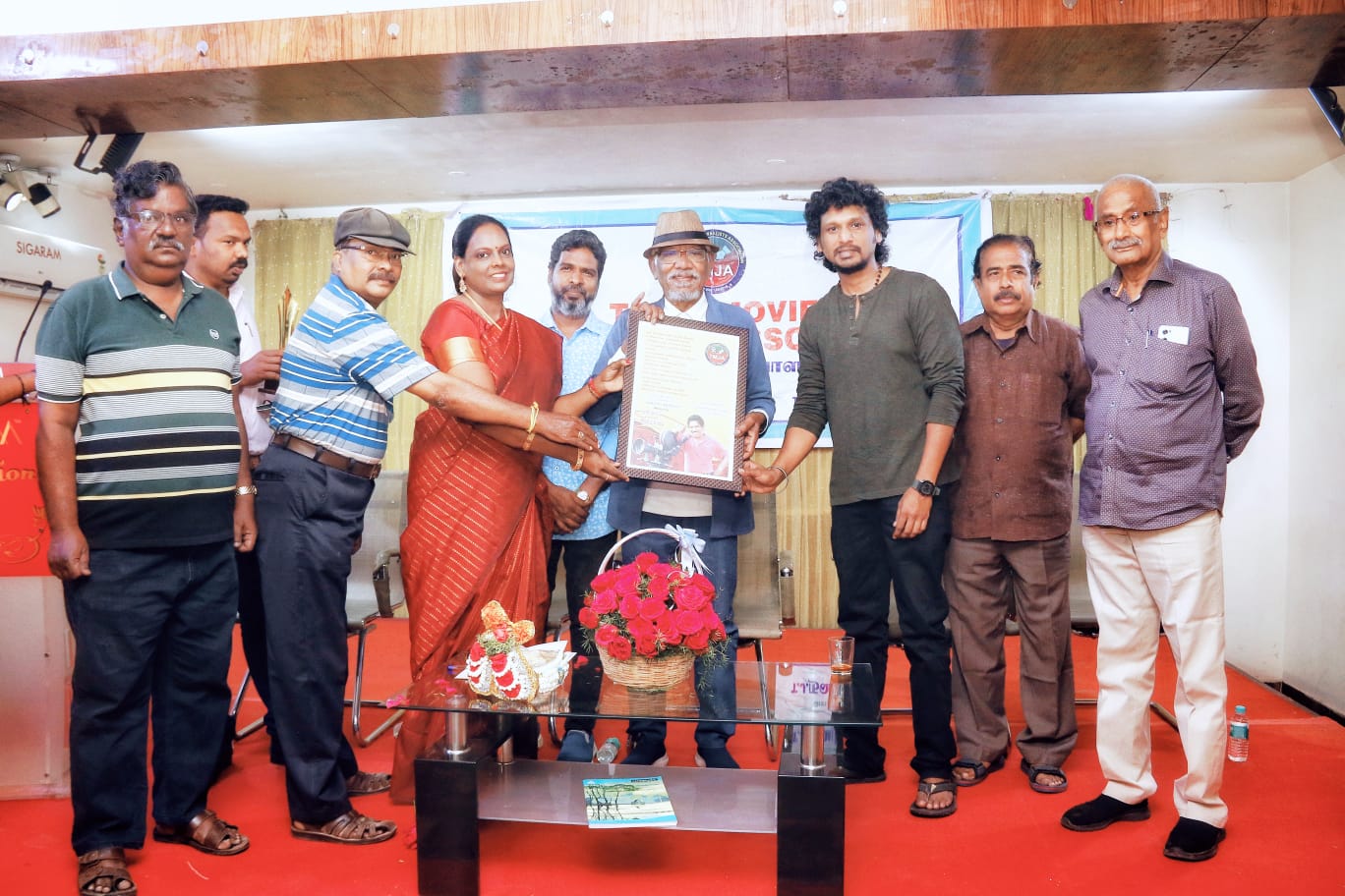பாரதிராஜாவுக்கு தமிழ் திரைப்பட பத்திரிகையாளர்கள் சங்கம் நடத்திய பாராட்டு விழா!