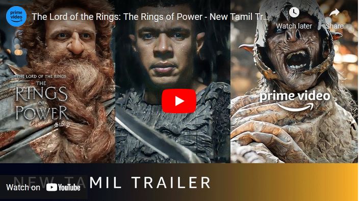 The Lord of the Rings: The Rings of Power – New Tamil Trailer