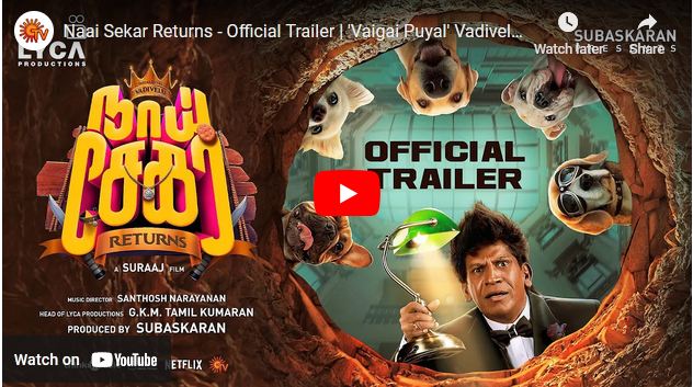 Naai Sekar Returns – Official Trailer