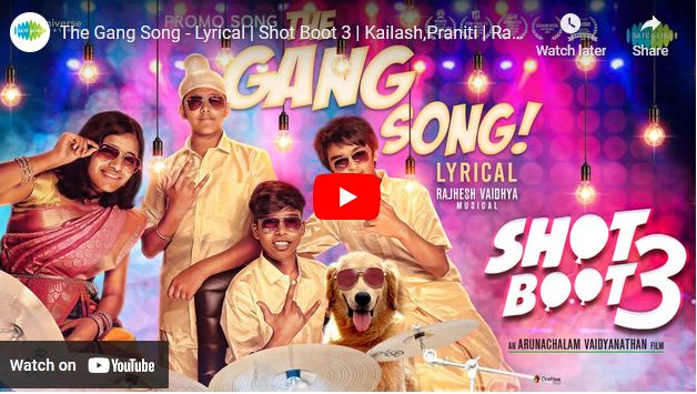 The Gang Song – Lyrical | Shot Boot 3