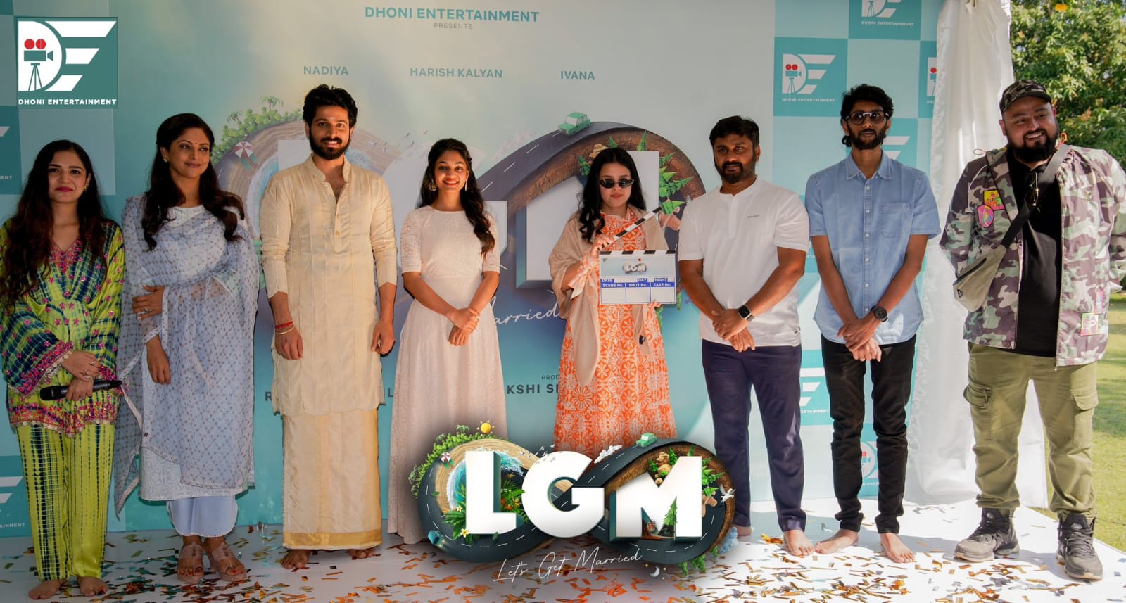 தோனி என்டர்டெய்ன்மென்ட் நிறுவனம் தமிழில் தயாரிக்கும் முதல் படமான ‘எல்.ஜி.எம்’ (லெட்ஸ் கெட் மேரீட் ) திரைப்படத்தின் படப்பிடிப்பு தொடக்கம்!