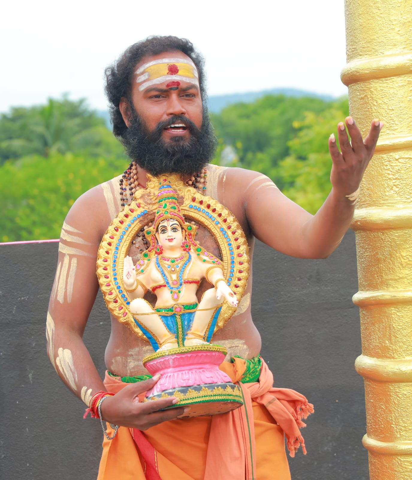 பதினெட்டு கரங்கள் கொண்ட ஐயப்பன் முதல்முறையாக திரையில் தோன்றுகிறார்!