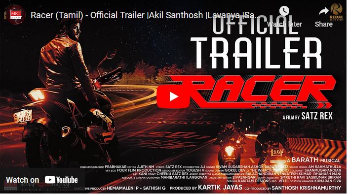 Racer (Tamil) – Official Trailer