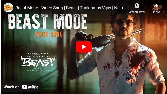 Beast Mode – Video Song | Beast