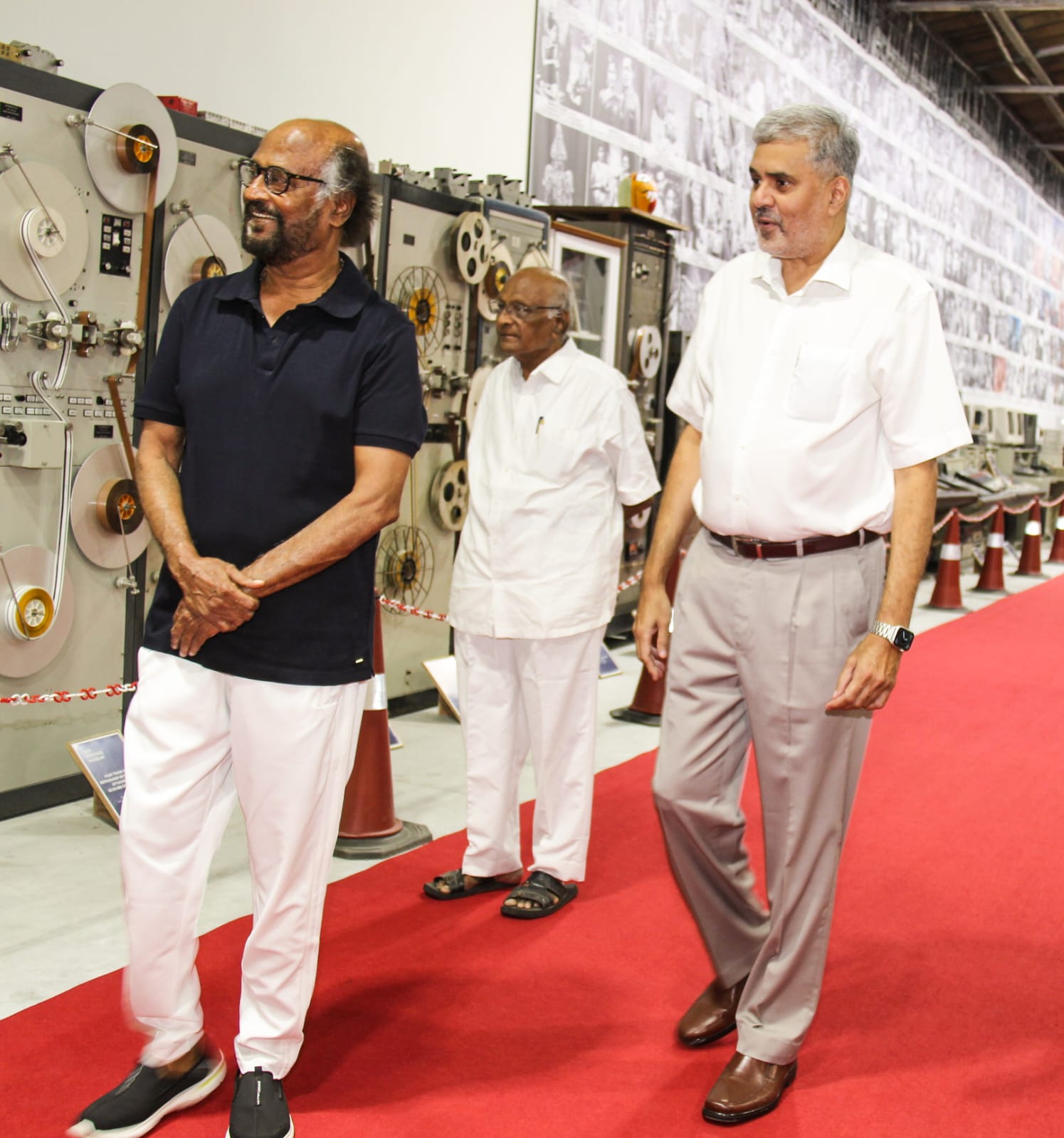 ஏவிஎம் ஹெரிடேஜ் மியூசியத்திற்கு வருகை தந்த சூப்பர்ஸ்டார் ரஜினிகாந்த்!