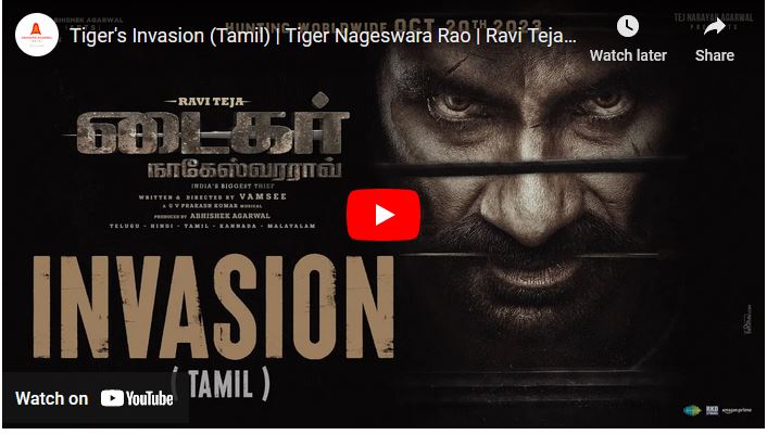Tiger’s Invasion (Tamil) | Tiger Nageswara Rao