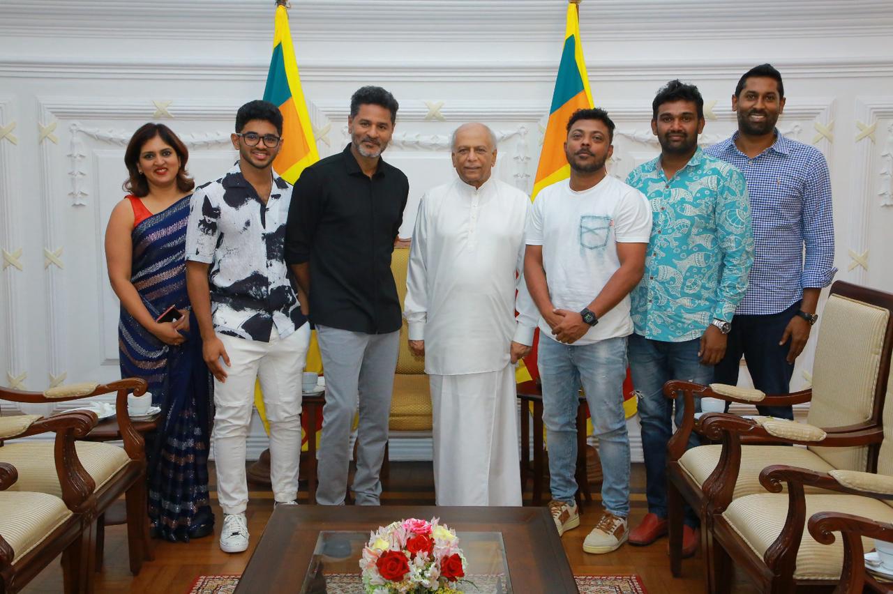 பிரபுதேவா நடிக்கும் ‘முசாசி’ படக்குழுவினரை சந்தித்த இலங்கை பிரதமர்!