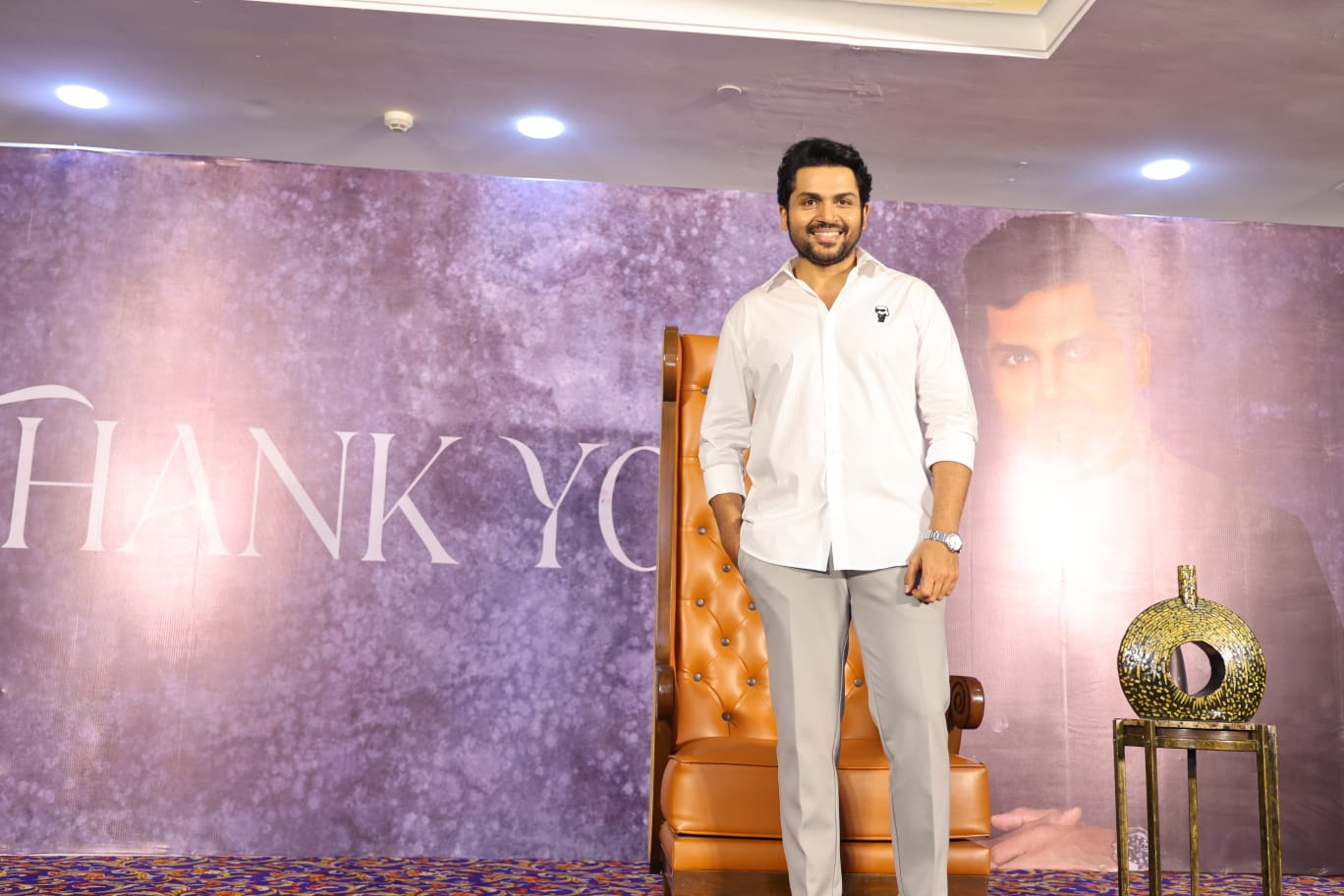 “கார்த்தியை வெளிப்படுத்தாமல் நடிப்பது ஒரு சவாலாக இருந்தது”_ ஜப்பான் படம் குறித்து மனம் திறந்த கார்த்தி!
