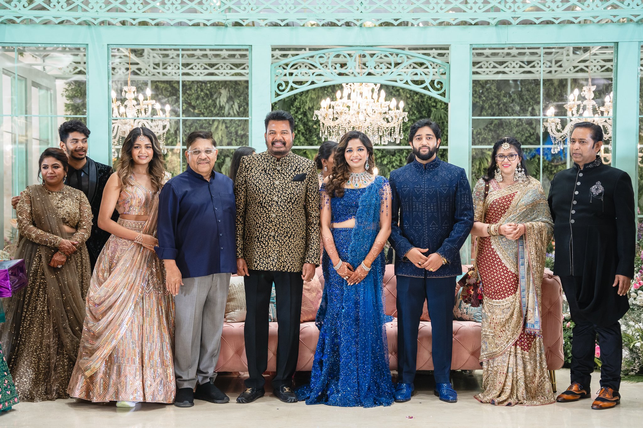 இயக்குனர் ஷங்கரின் மகள் ஐஸ்வர்யா- தருண் கார்த்திகேயன் திருமண வரவேற்பு!