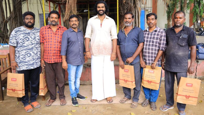 விஜயகாந்த் வழியில் சின்ன கேப்டன் சண்முகபாண்டியன்!
