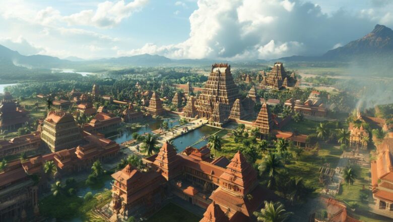 ‘நாக பந்தம்’ படத்துக்காக அச்சு அசலாக உருவாக்கப்பட்ட அனந்த பத்மநாப சுவாமி கோயில் அரங்கம்!