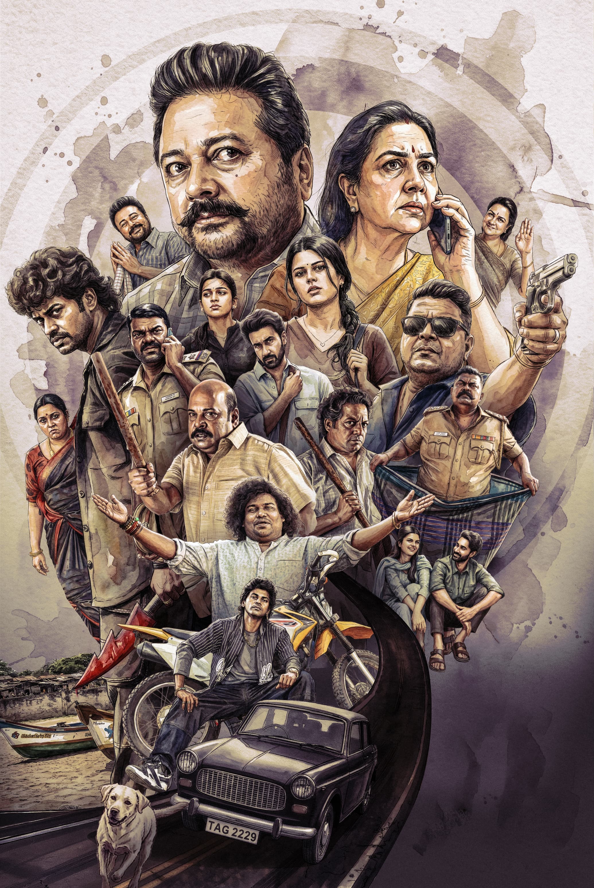 பாண்டிராஜ்  இயக்கும் “பரிமளா & கோ” படத்தின் ஃபர்ஸ்ட் லுக் வெளியீடு!